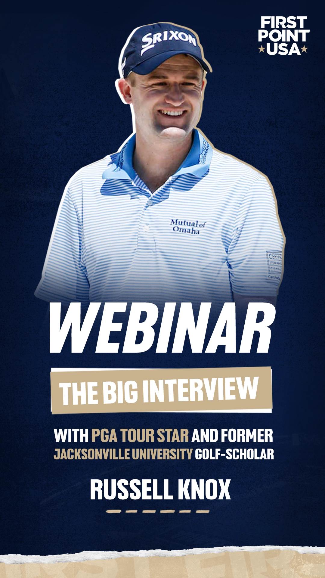 The Big Interview: with PGA Tour star & former Jacksonville University golf-scholar, Russell Knox.