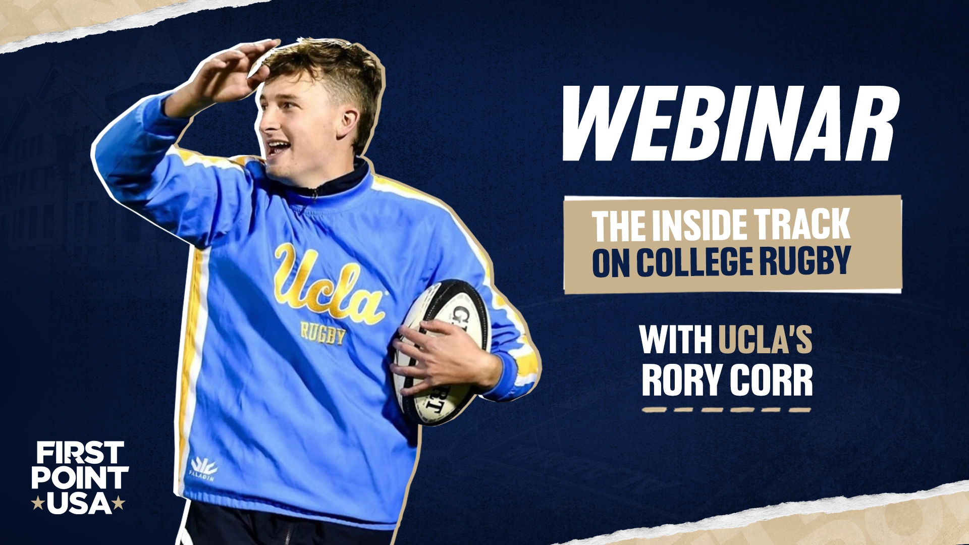 The Inside Track on College Rugby with UCLA's Rory Corr