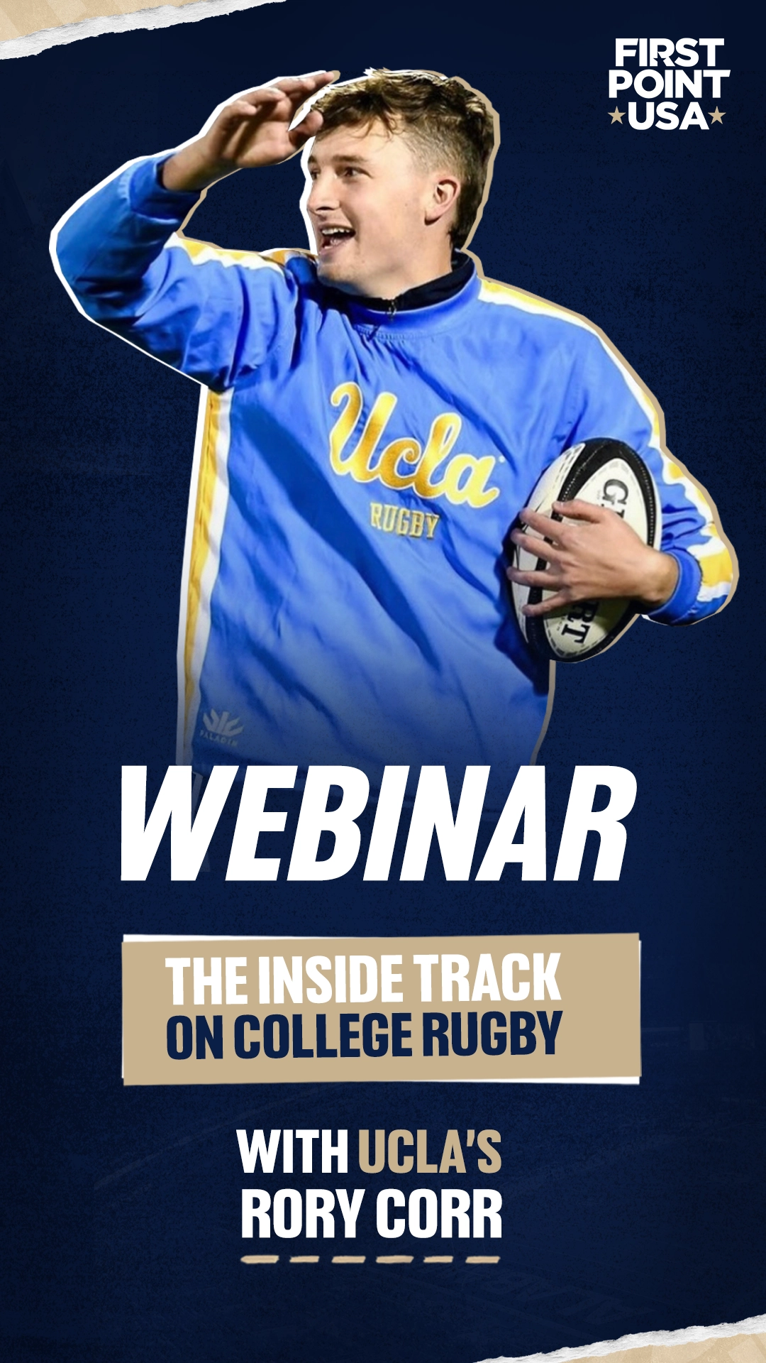 The Inside Track on College Rugby with UCLA's Rory Corr